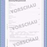 Ausgezeichnet Mietvertrag Wohngemeinschaft Wg