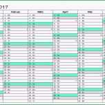 Ausgezeichnet Zweiseitiger Kalender 2017 Excel Pdf Vorlage Xobbu