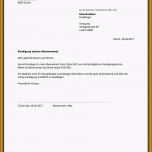 Bemerkenswert 11 Abo Kündigung Vorlage