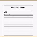 Bemerkenswert 11 Inhaltsverzeichnis Vorlage Schule