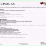 Bemerkenswert 13 Muster Pflichtenheft