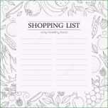 Bemerkenswert 15 Anpassbare Einkaufsliste Vorlage