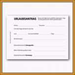 Bemerkenswert 15 Urlaubsantrag Vorlage Excel
