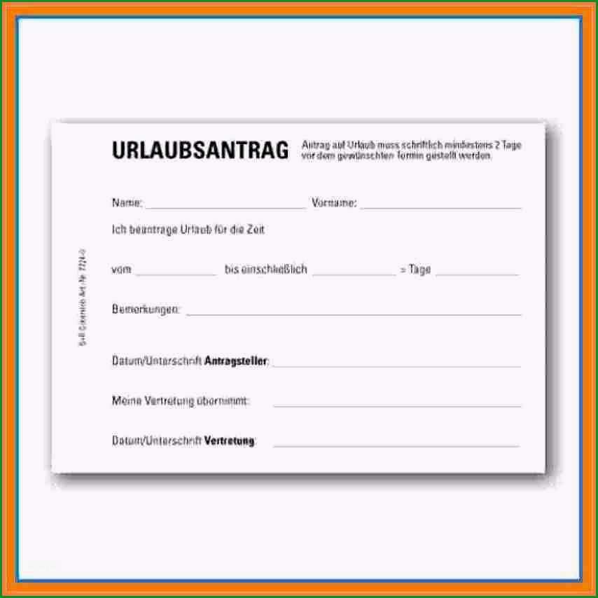 15 urlaubsantrag vorlage excel