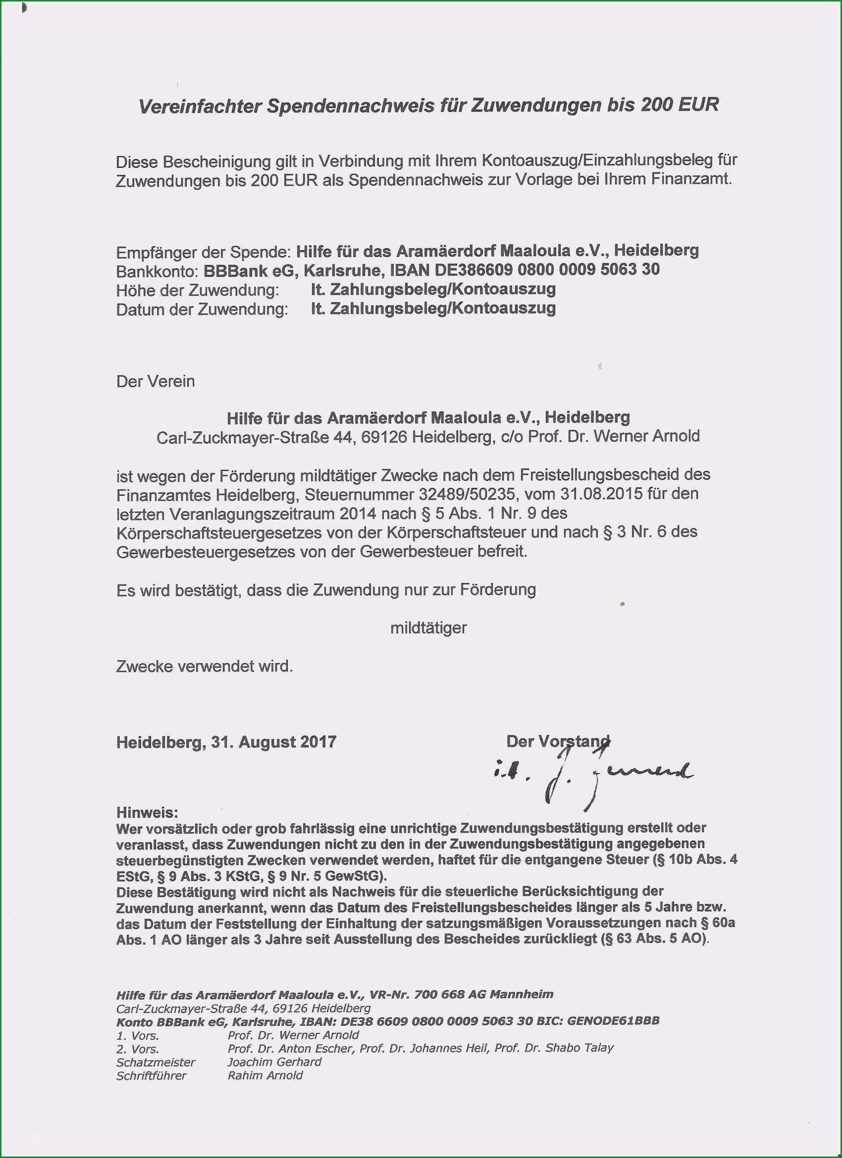 Bemerkenswert 16 Spendenbrief Vorlage