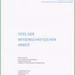 Bemerkenswert 19 Hausarbeit Deckblatt Vorlage