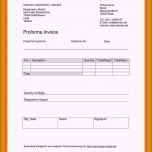 Bemerkenswert 20 Proforma Rechnung