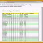 Bemerkenswert 9 Stundenzettel Excel Vorlage Kostenlos 2016
