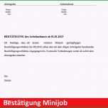 Bemerkenswert Bestätigung Unbefristetes Arbeitsverhältnis Vorlage Süß