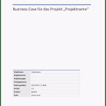 Bemerkenswert Business Case Vorlage Für Ms Word – Microtool