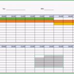 Bemerkenswert Einsatzplanung Excel Vorlage Kostenlos