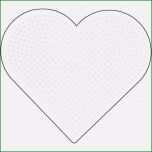 Bemerkenswert Herz Vorlage Groß Elegant Hama Stiftplatte Für Midi