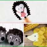 Bemerkenswert Igel Basteln 9 Ideen Praktische Vorlagen Zum