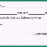 Bemerkenswert Krankmeldung Schule Vorlage Luxus 5