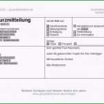 Bemerkenswert Kurzmitteilung Vorlage Kostenlos Word Genial
