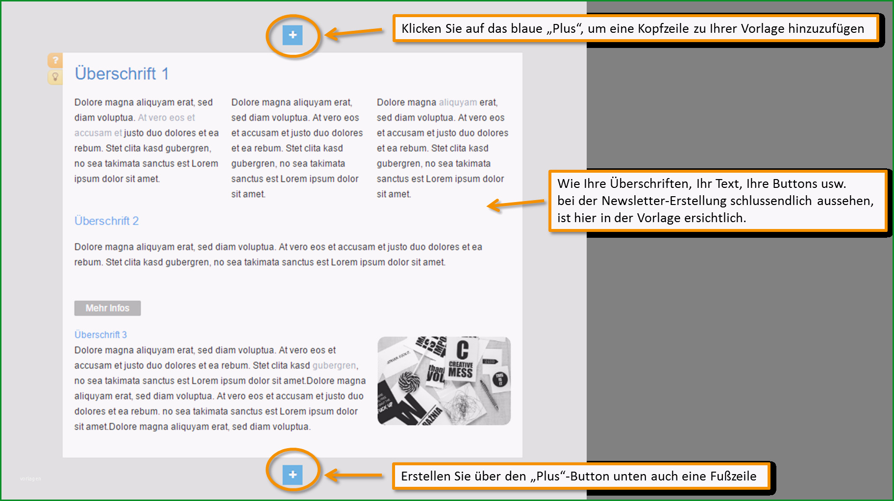 Bemerkenswert Newsletter Vorlage Erstellen Kundenmeister
