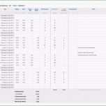 Bemerkenswert Numbers Vorlage Zeiterfassung 2017 Arbeitszeitnachweis Mit