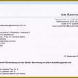 Bemerkenswert Oben Anschreiben Briefkopf Word 10 Briefkopf Vorlage Zu