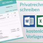 Bemerkenswert Privatrechnung Was Muss Drauf Kostenlose Word Und Excel
