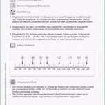 Bemerkenswert Schön Zahlenstrahl Vorlage