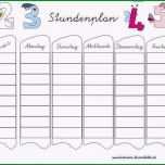 Bemerkenswert Stundenplan Vorlage Grundschule Neu Stundenplan Zahlen
