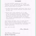 Bemerkenswert Testament Handschriftlich Vorlage Wunderbar Handbuch