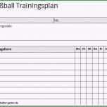 Bemerkenswert Trainingsplan Pferd Vorlage Fusball Trainingsplan Vorlage