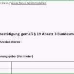 Bemerkenswert Vorlage Der Vermieter Bescheinigung Für Das