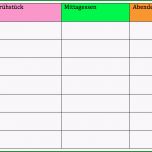 Bemerkenswert Wochenplan Vorlage