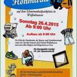 Beste 14 Flohmarkt Plakat Vorlage