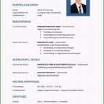 Beste 19 Lebenslauf Ausbildung Vorlage Word