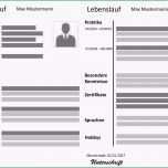 Beste Amerikanischer Lebenslauf Vorlage Word Wunderbar