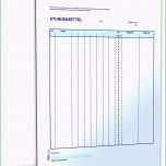 Beste Arbeitszeitvorlage 201zum Ausdrucken Excel Zeiterfassung