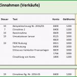 Beste Buchhaltung Mit Excel