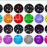 Beste Digitale Cabochon Vorlagen Sternchen A 28 Motive Größe