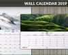 Beste Editierbare Wand Kalender 2019 Indesign Vorlage