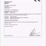 Beste Einzigartiges Ce Konformitätserklärung Vorlage