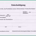 Beste Entschuldigung Schule Vorlage Pdf