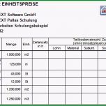 Beste formblatt 223 Aufgliederung Der Einheitspreise Excel – Werden