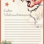 Beste Free Printable Letter to Santa Claus Template for Children