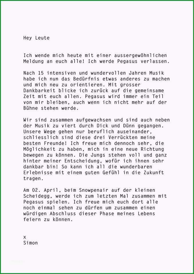 Beste Gitarrist Simon Spahr Verlässt Pegasus – Und Das ist Sein