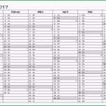 Beste Kalender 2017 Vorlagen Zum Ausdrucken Pdf Excel Jpg