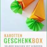 Beste Karotten Geschenkverpackung Zu Ostern Basteln Inkl Vorlage