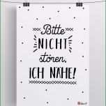 Beste Poster Din A2 "bitte Nicht Stören Ich Nähe"