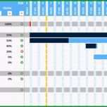 Beste Projektplan Excel