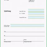 Beste Quittungsvorlage &amp; Quittungsvordruck Zum Quittung Schreiben