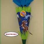 Beste Schultüten Bastelset Schultüte Zuckertüte Saurier Dino T