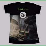 Beste Shop Mockup Vorlage Für Ein T Shirt In Schwarz Für