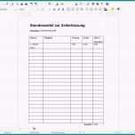 Beste Vorlage Stundennachweis Excel Elegante 5 Stundenzettel