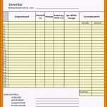 Einzahl 15 Inventarliste Vorlage Muster